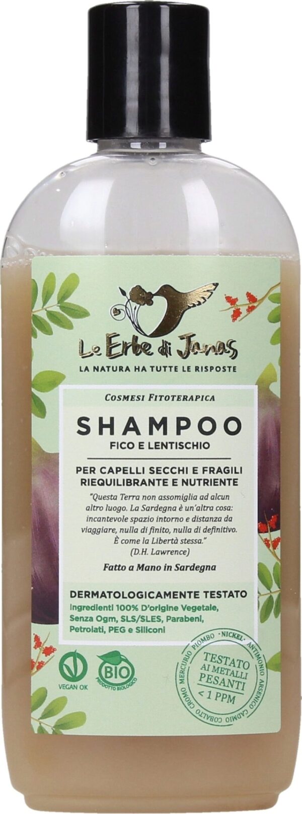 Le Erbe di Janas Shampoo Feige & Mastix - 150 ml