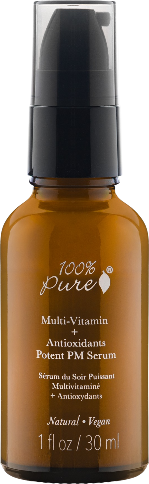 100% Pure Multi-Vitamin + Antioxidants Potent PM Serum - 30 ml