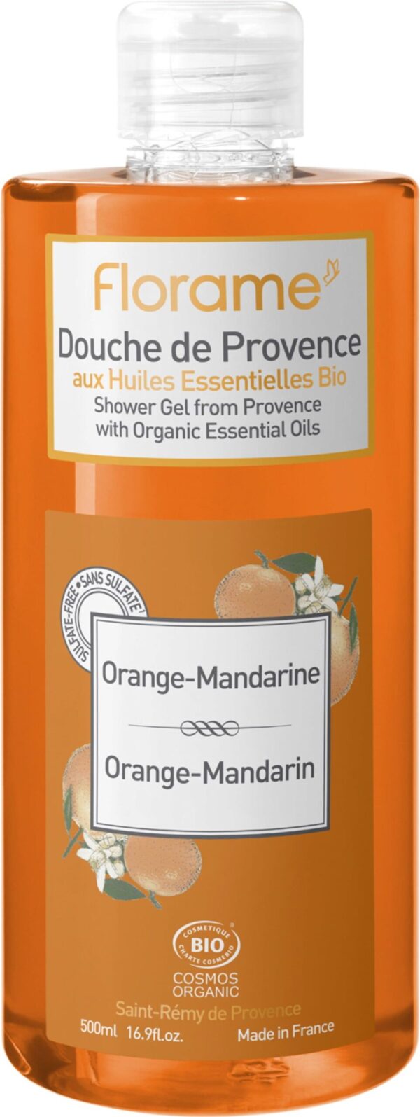 Florame Orange Mandarine Duschgel - 500 ml