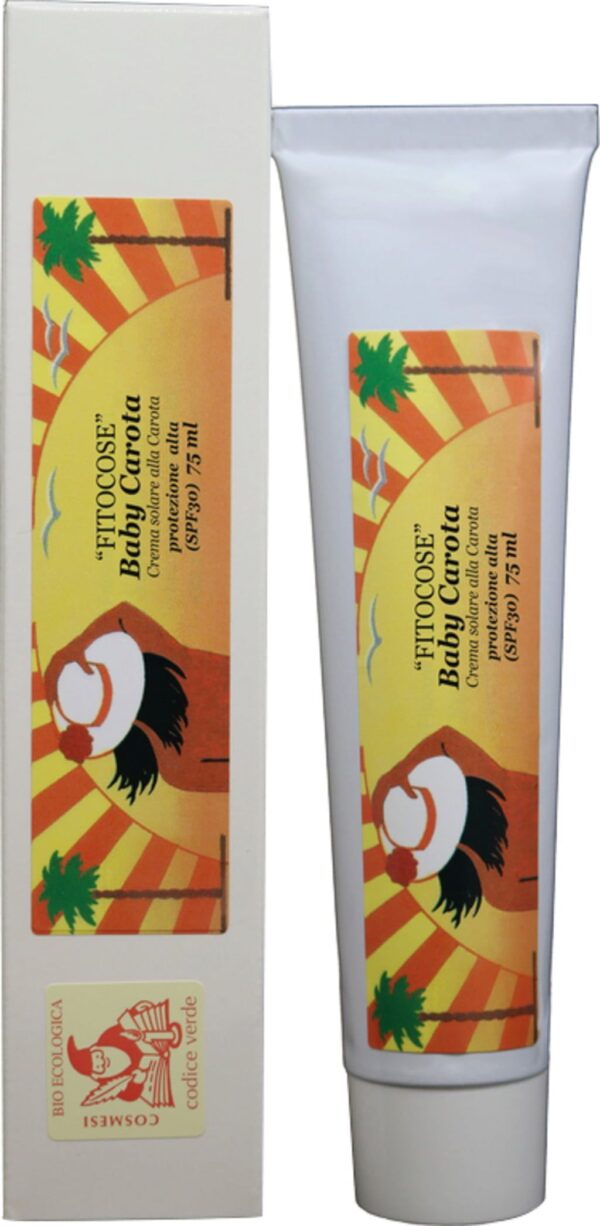 Fitocose Baby Carota Carrot Suncream SPF 30 - 75 ml