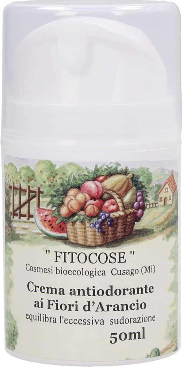 Fitocose Orange Flower Deodorising Cream - 50 ml