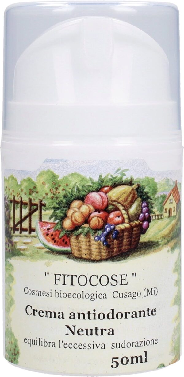 Fitocose Neutral Deodorising Cream - 50 ml