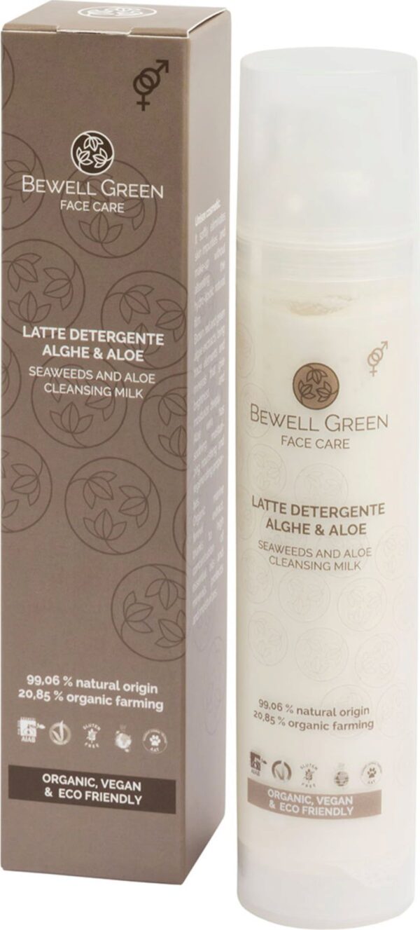 BeWell Green Seaweed & Aloe Cleansing Milk - 100 ml