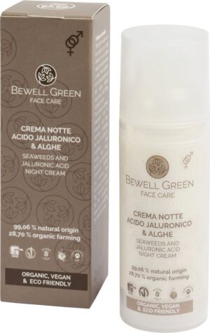 BeWell Green Seaweed & Hyaluronic Acid Night Cream - 50 ml