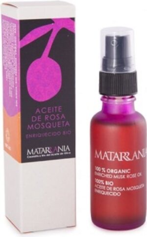 MATARRANIA Organic Enriched Musk Rose Oil - 30 ml