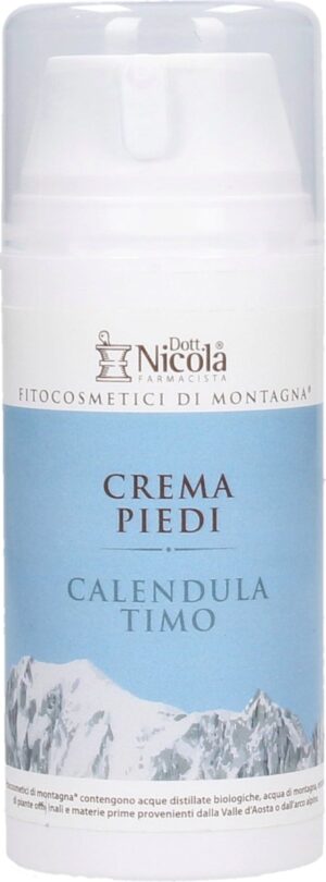 Dott.Nicola Farmacista Fußcreme Calendula & Thymian - 100 ml