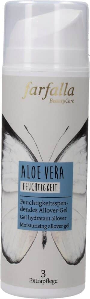 farfalla Feuchtigkeitsspendendes Allover-Gel Aloe Vera - 150 ml