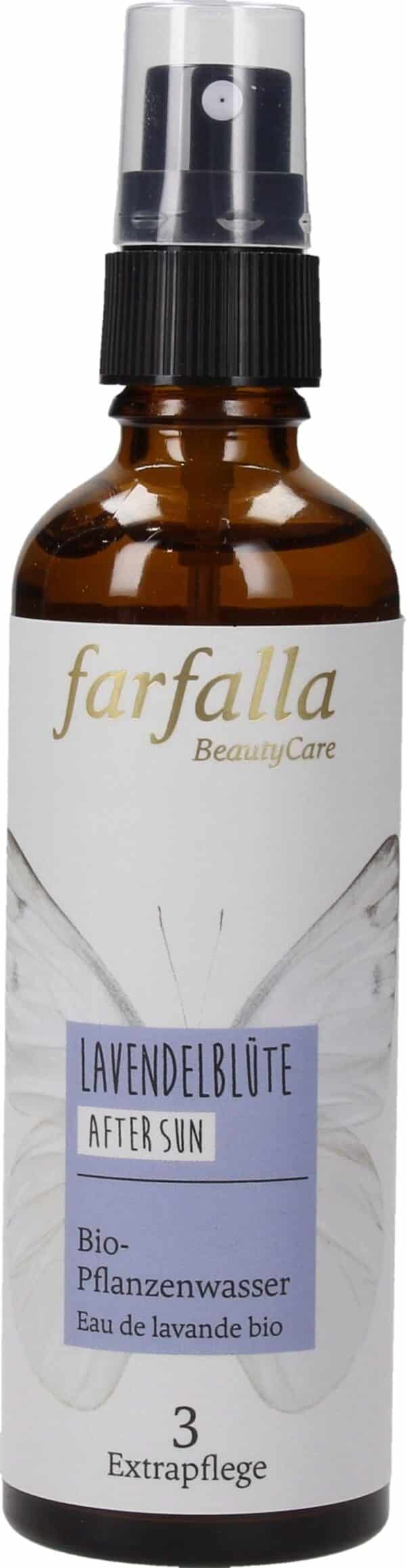 farfalla Bio-Pflanzenwasser Lavendelblüte - 75 ml