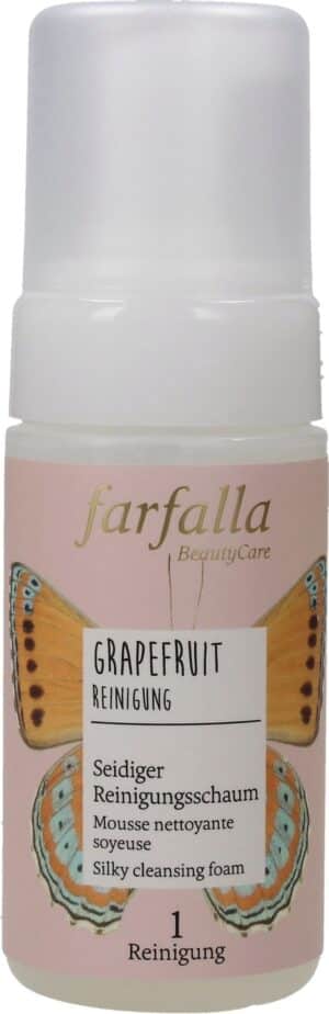 farfalla Seidiger Reinigungsschaum Grapefruit - 120 ml