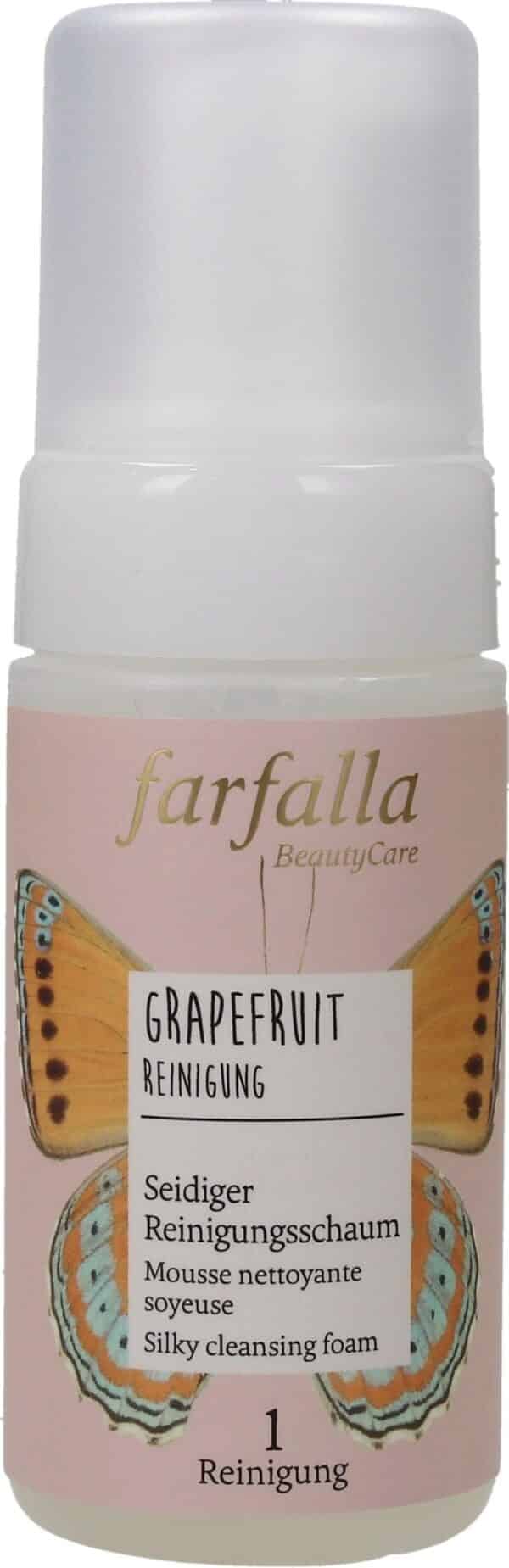 farfalla Seidiger Reinigungsschaum Grapefruit - 120 ml