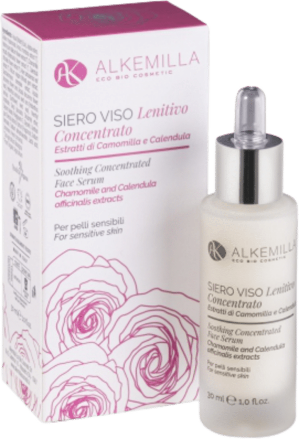 Alkemilla Eco Bio Cosmetic Beruhigendes Gesichtsserum Konzentrat - 30 ml