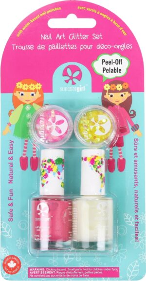 Suncoatgirl Natural Nail Salon Kit Cheer Leader - 1 Set