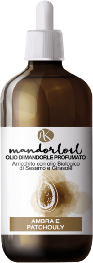 Alkemilla Eco Bio Cosmetic Mandorloil Duftendes Mandelöl - Ambra & Patchouli