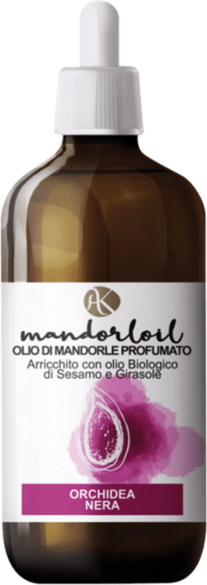 Alkemilla Eco Bio Cosmetic Mandorloil Duftendes Mandelöl - Schwarze Orchidee