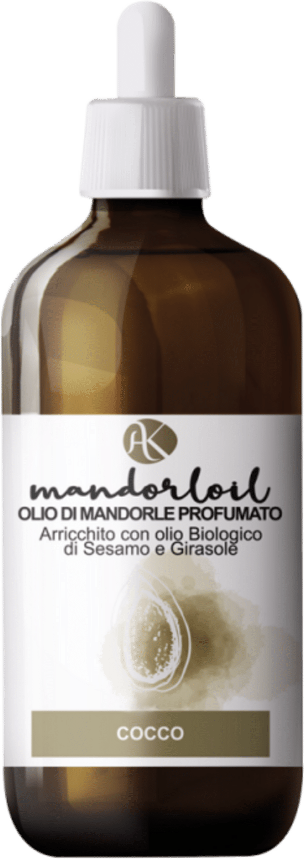 Alkemilla Eco Bio Cosmetic Mandorloil Duftendes Mandelöl - Kokos