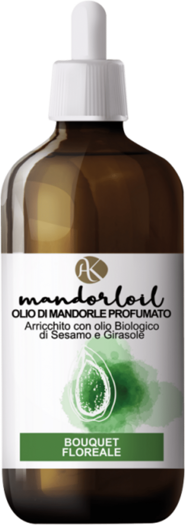 Alkemilla Eco Bio Cosmetic Mandorloil Duftendes Mandelöl - Blumenbouquet