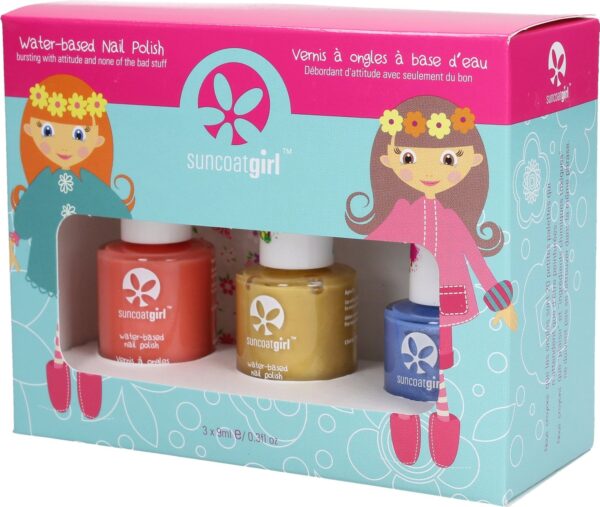 Suncoatgirl Trio Nail Beauty Kit Egg-spiration - 1 Set