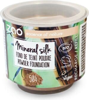 ZAO Refill Mineral Silk - 504 Neutral Beige