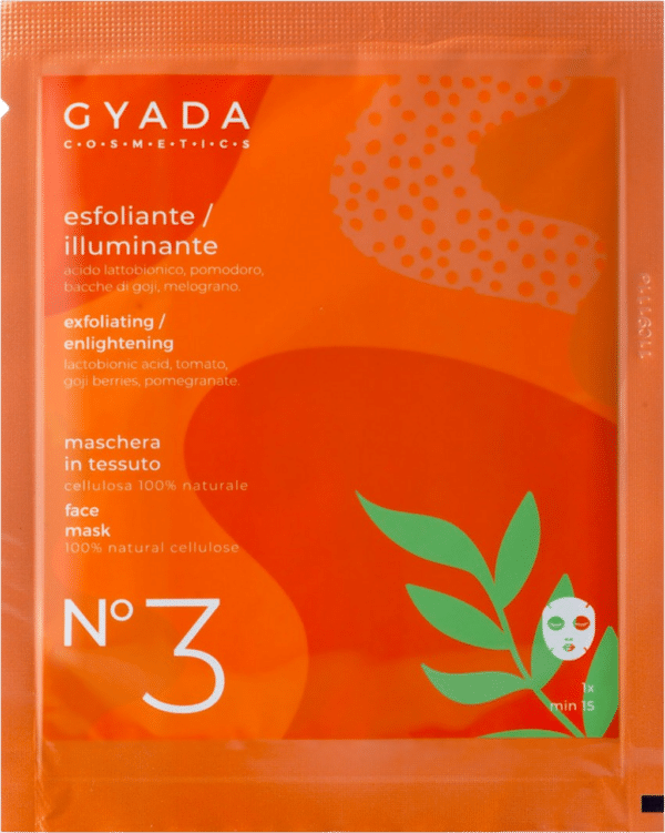 GYADA Cosmetics Peelende & aufhellende Tuchmaske Nr.3 - 15 ml