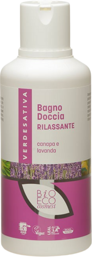 VERDESATIVA Duschbad Hanf & Lavendel - 500 ml