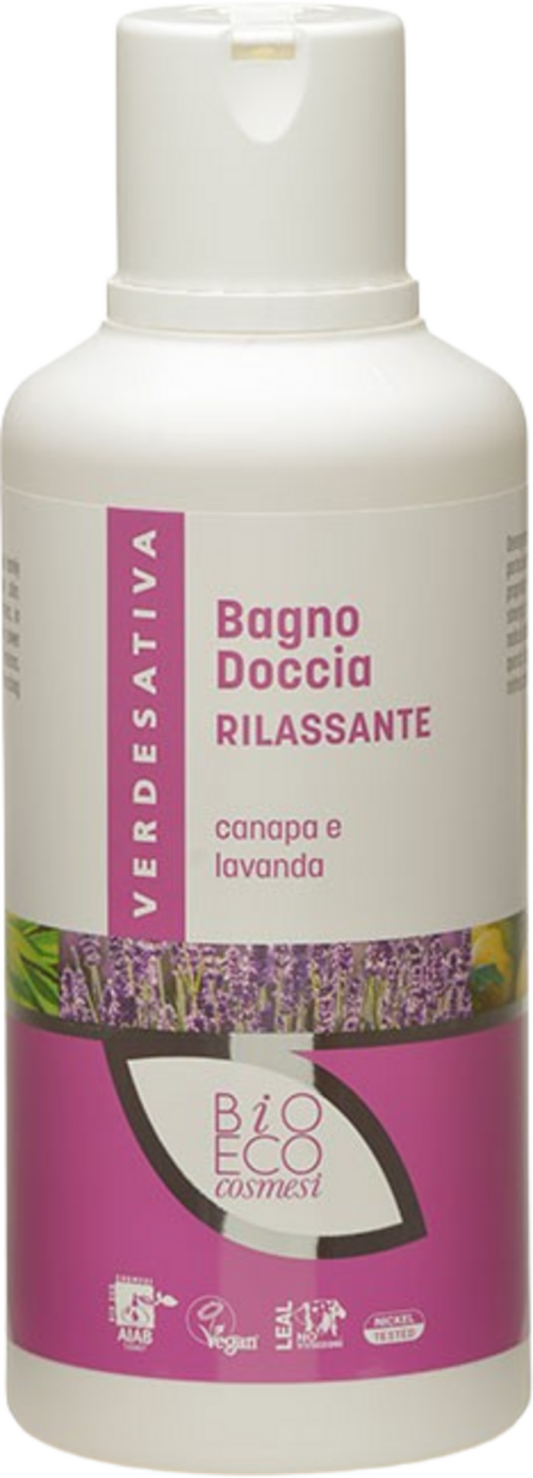 VERDESATIVA Duschbad Hanf & Lavendel - 500 ml