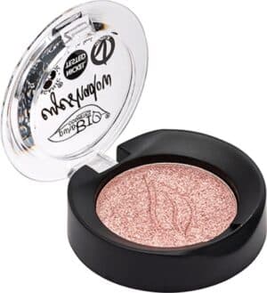 puroBIO cosmetics Compact Eye Shadow - 25 Rosa (schimmernd)