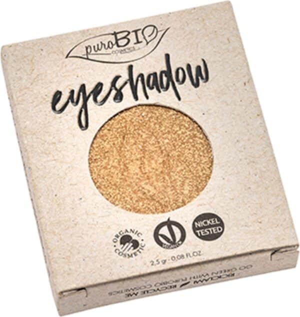 puroBIO cosmetics Compact Eye Shadow REFILL - 24 Oro (schimmernd) REFILL