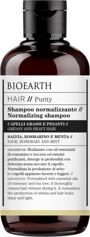 BIOEARTH Normalisierendes Shampoo - 250 ml