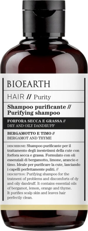 BIOEARTH Klärendes Shampoo - 250 ml