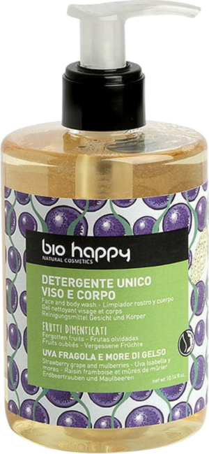 Bio Happy Face & Body Wash Strawberry Grape & Mulberry - 300 ml