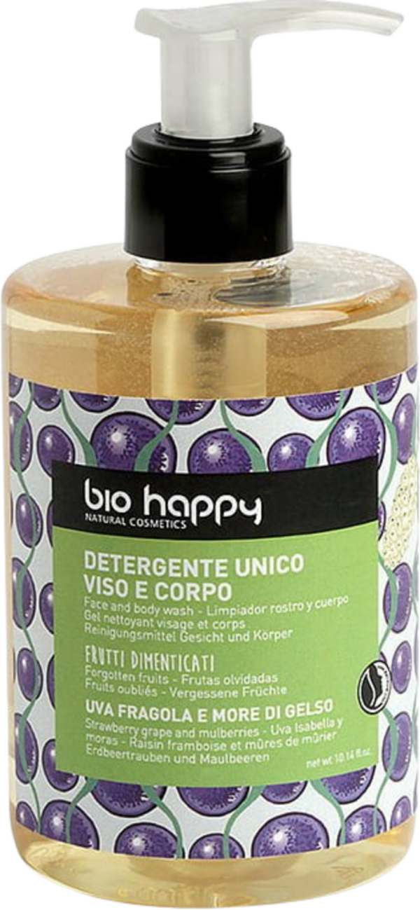 Bio Happy Face & Body Wash Strawberry Grape & Mulberry - 300 ml