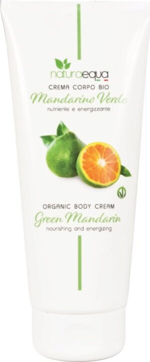 naturaequa Körpercreme Grüne Mandarine - 200 ml