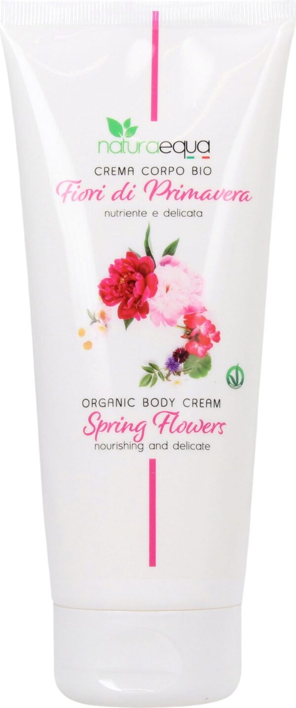 naturaequa Körpercreme Frühlingsblumen - 200 ml