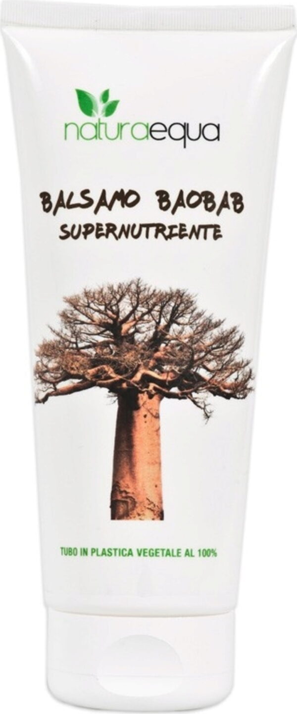 naturaequa Weichmachender Haarbalsam Baobab - 200 ml