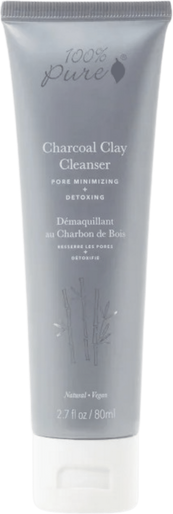 100% Pure Charcoal Clay Cleanser - 80 ml