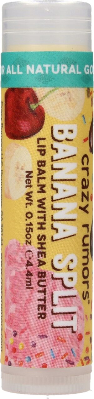 Crazy Rumors Banana Split Lip Balm - 4