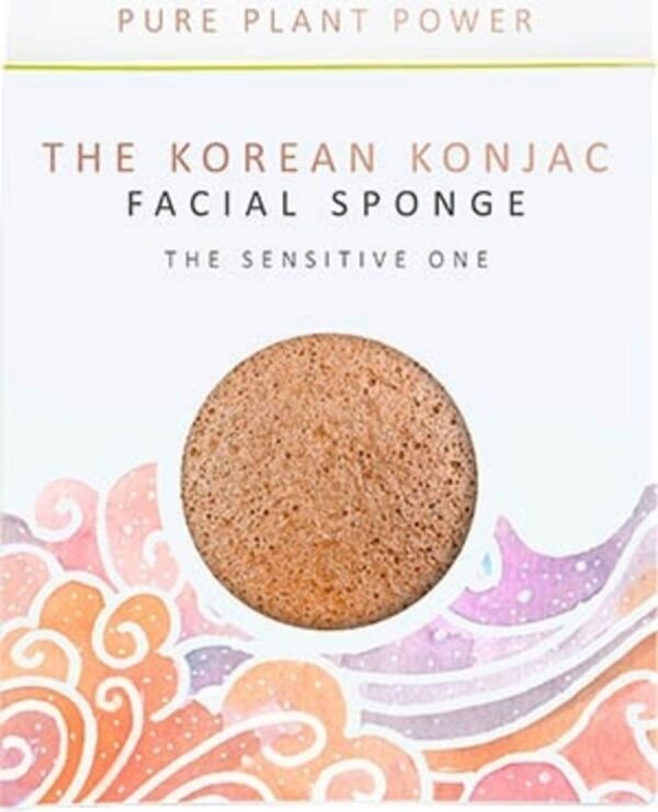 The Elements Air with Calming Chamomile & Pink Clay Full Size Facial Sponge - 1 Stk