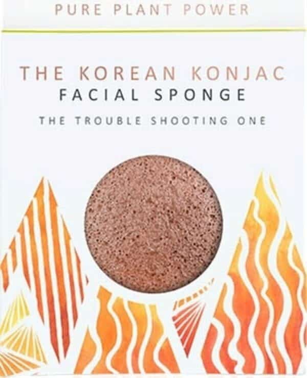 The Elements Fire with Purifying Volcanic Scoria Full Size Facial Sponge - 1 Stk