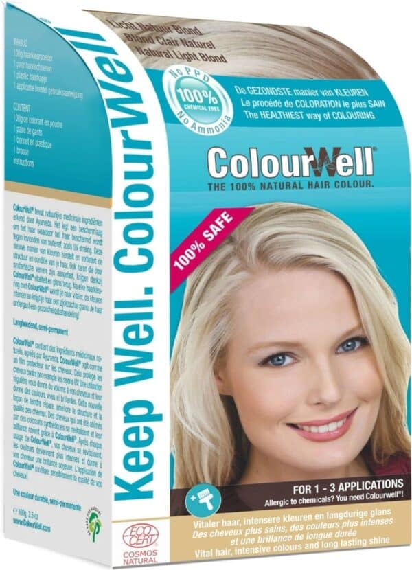 ColourWell Haarfarbe Hell Naturblond - 100 g