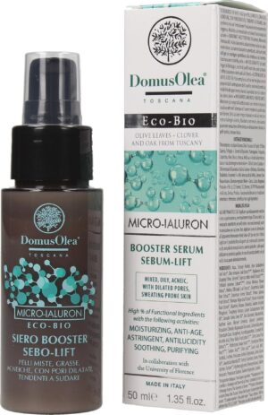 Domus Olea Toscana Micro-Ialuron Sebo-Lift Booster Serum - 50 ml