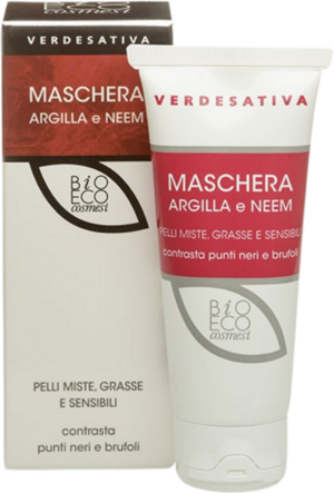 VERDESATIVA Gesichtsmaske Tonerde & Neem - 75 ml