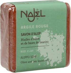 Najel Aleppo-Peelingseife mit Roter Tonerde - 100 g