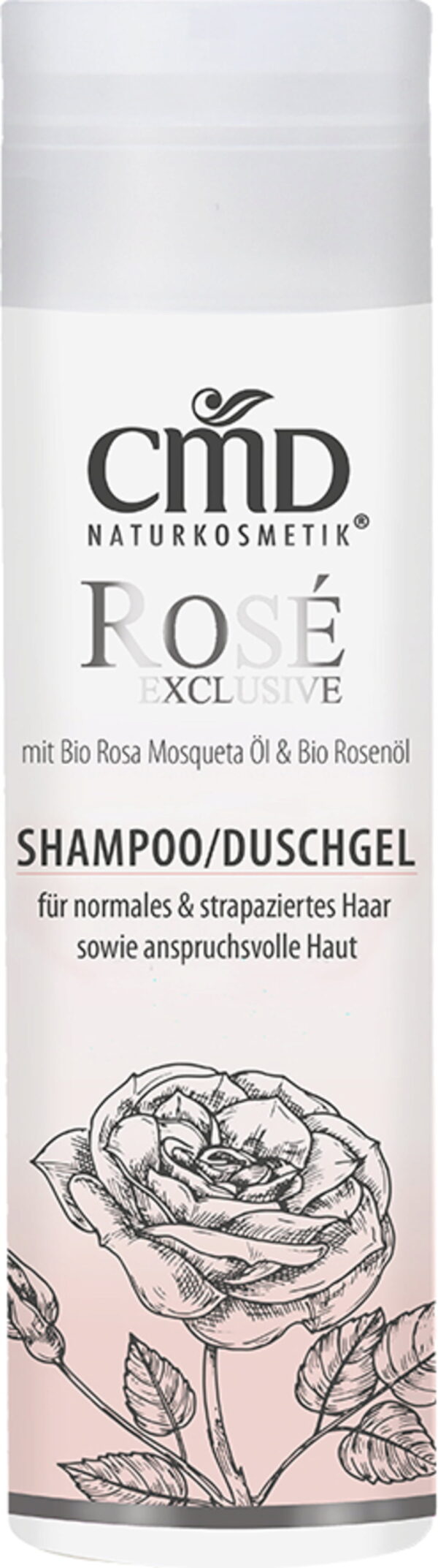 CMD Naturkosmetik Rosé Exclusive Shampoo/Duschgel - 200 ml