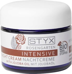 STYX Rosengarten INTENSIVE Nachtcreme mit Bio-Jojobaöl - 50 ml