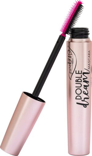 puroBIO cosmetics Mascara Double Dream - Schwarz