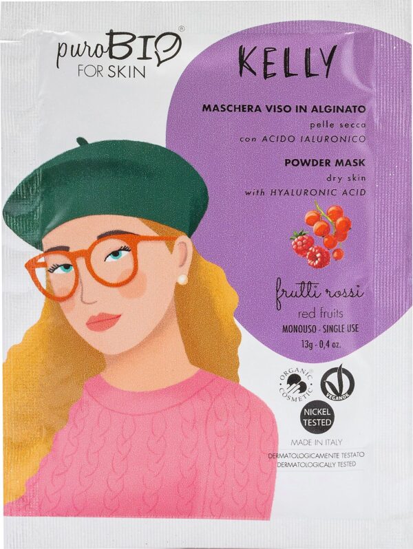 puroBIO cosmetics forSKIN Kelly Powder Mask Dry Skin - 07 Red Fruit