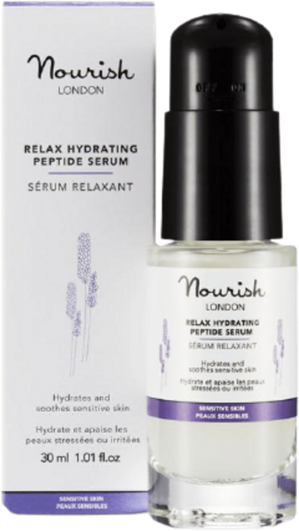 Nourish London Relax Hydrating Peptide Serum - 30 ml