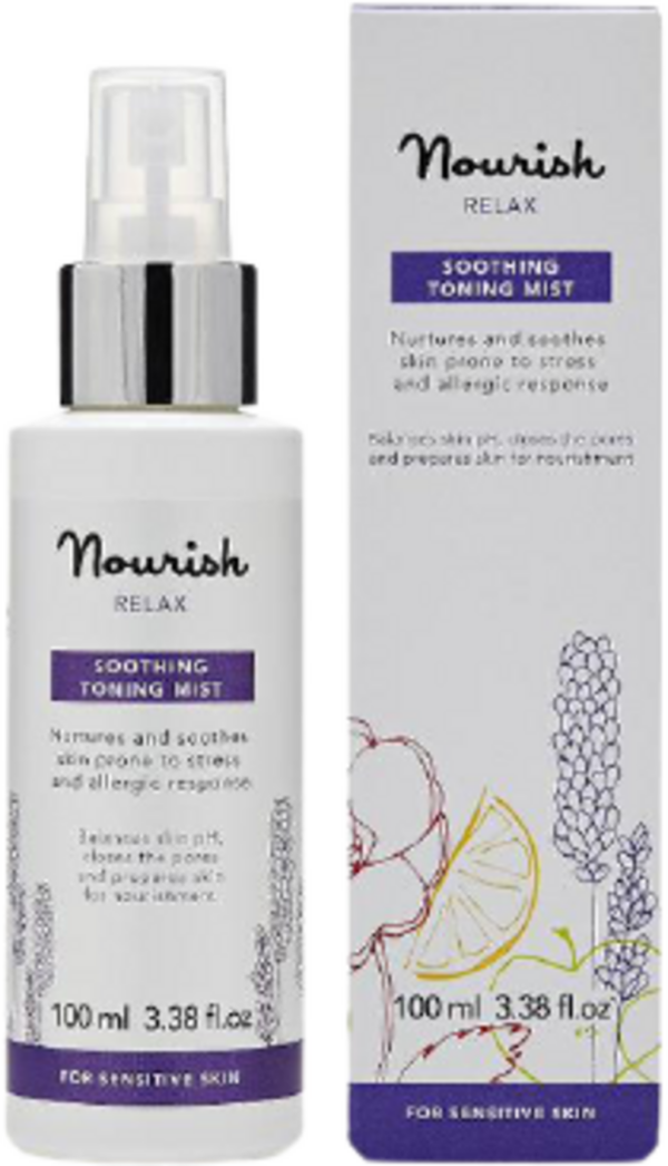 Nourish London Relax Soothing Toning Mist - 100 ml