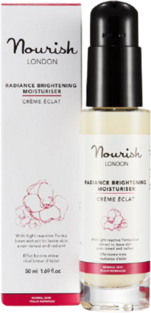 Nourish London Radiance Brightening Moisturiser - 50 ml