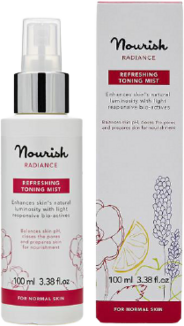 Nourish London Radiance Refreshing Toning Mist - 100 ml